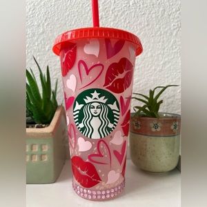 Hugs & Kisses Tumbler, Reusable Tumbler, Color-Change Tumbler, Custom Tumbler
